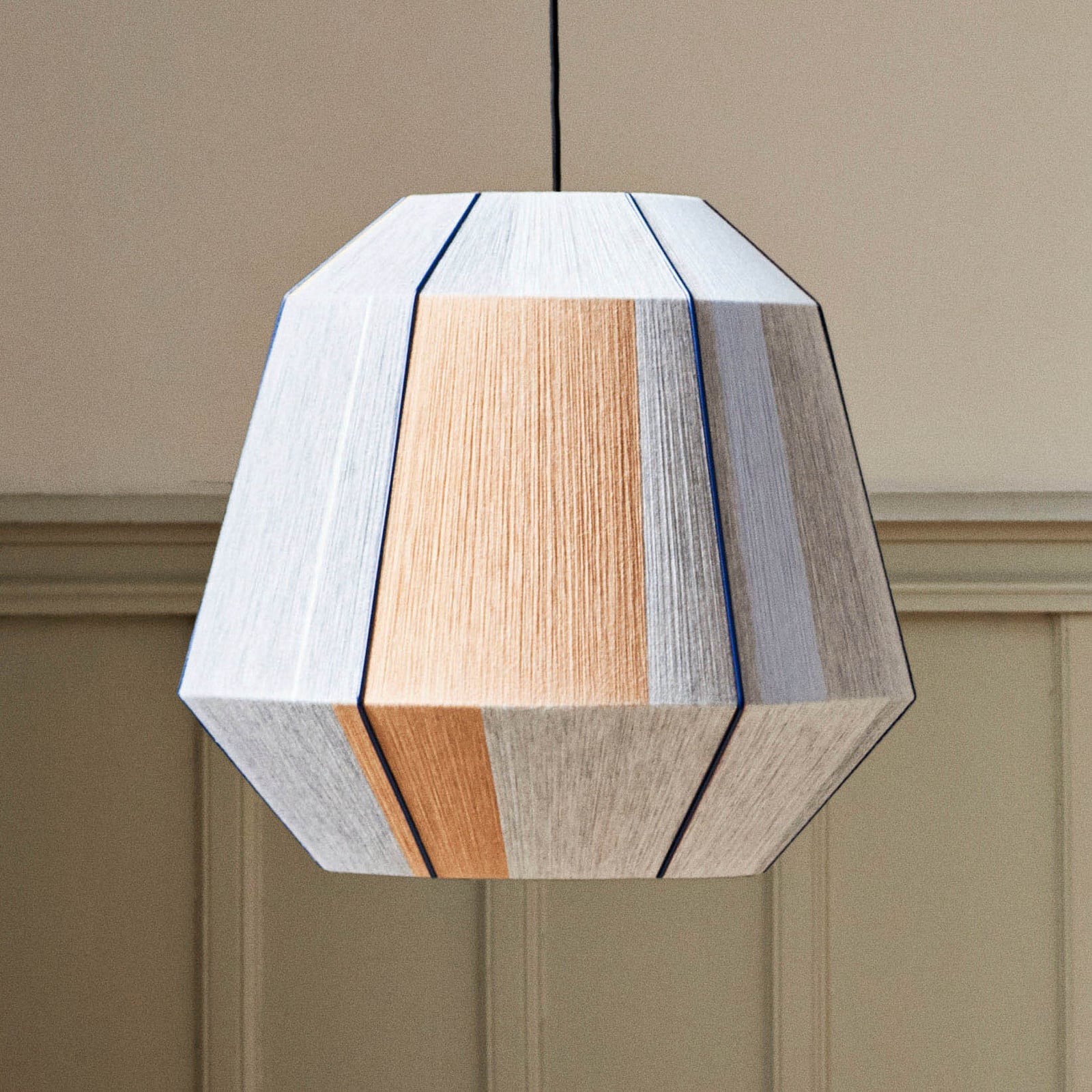 Bonbon-lampunvarjostin, halkaisija 50 cm, Earth Tones