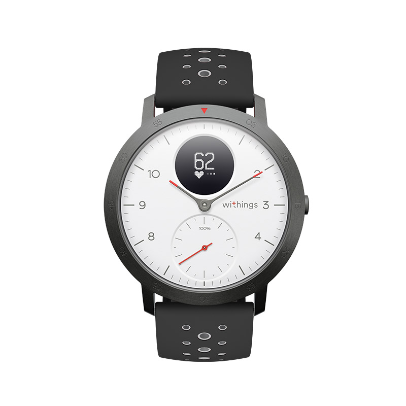 Withings Steel HR urheilukello (36mm), valkoinen