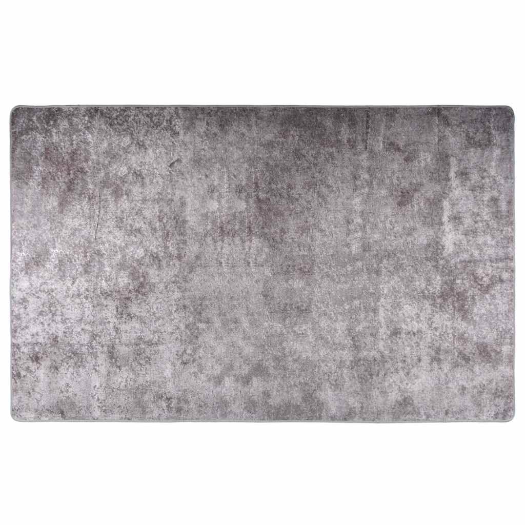 vidaXL Matto pestävä 160x230 cm harmaa